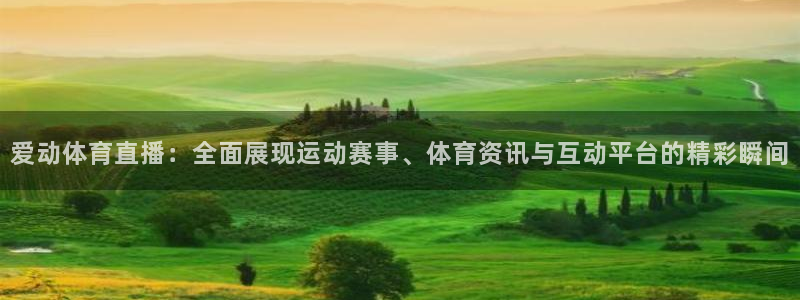 爱动体育直播：全面展现运动赛事、体育资讯与互动平台的精彩瞬间
