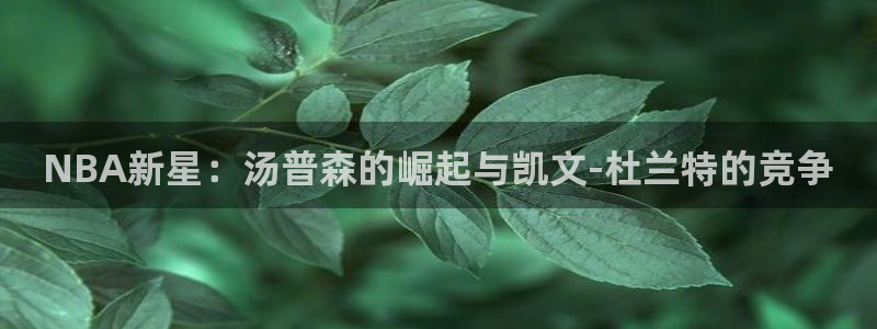 NBA新星：汤普森的崛起与凯文-杜兰特的竞争