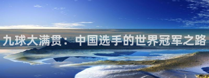 九球大满贯：中国选手的世界冠军之路