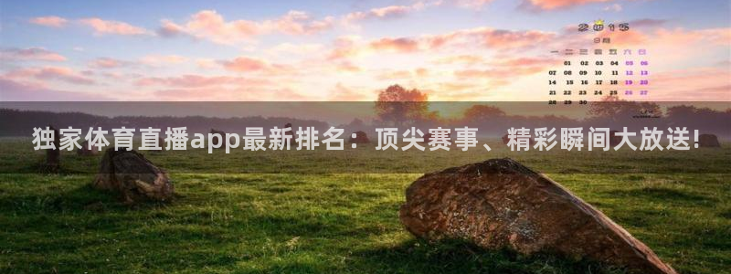 独家体育直播app最新排名：顶尖赛事、精彩瞬间大放送!